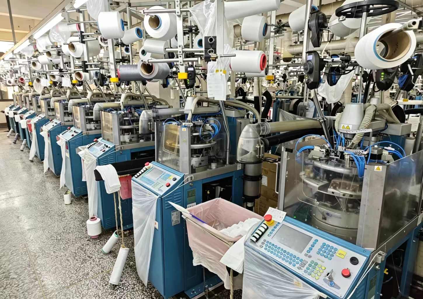 Knitting production